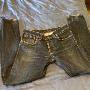 Nudie Jeans Dark Indigo Denim 34x34